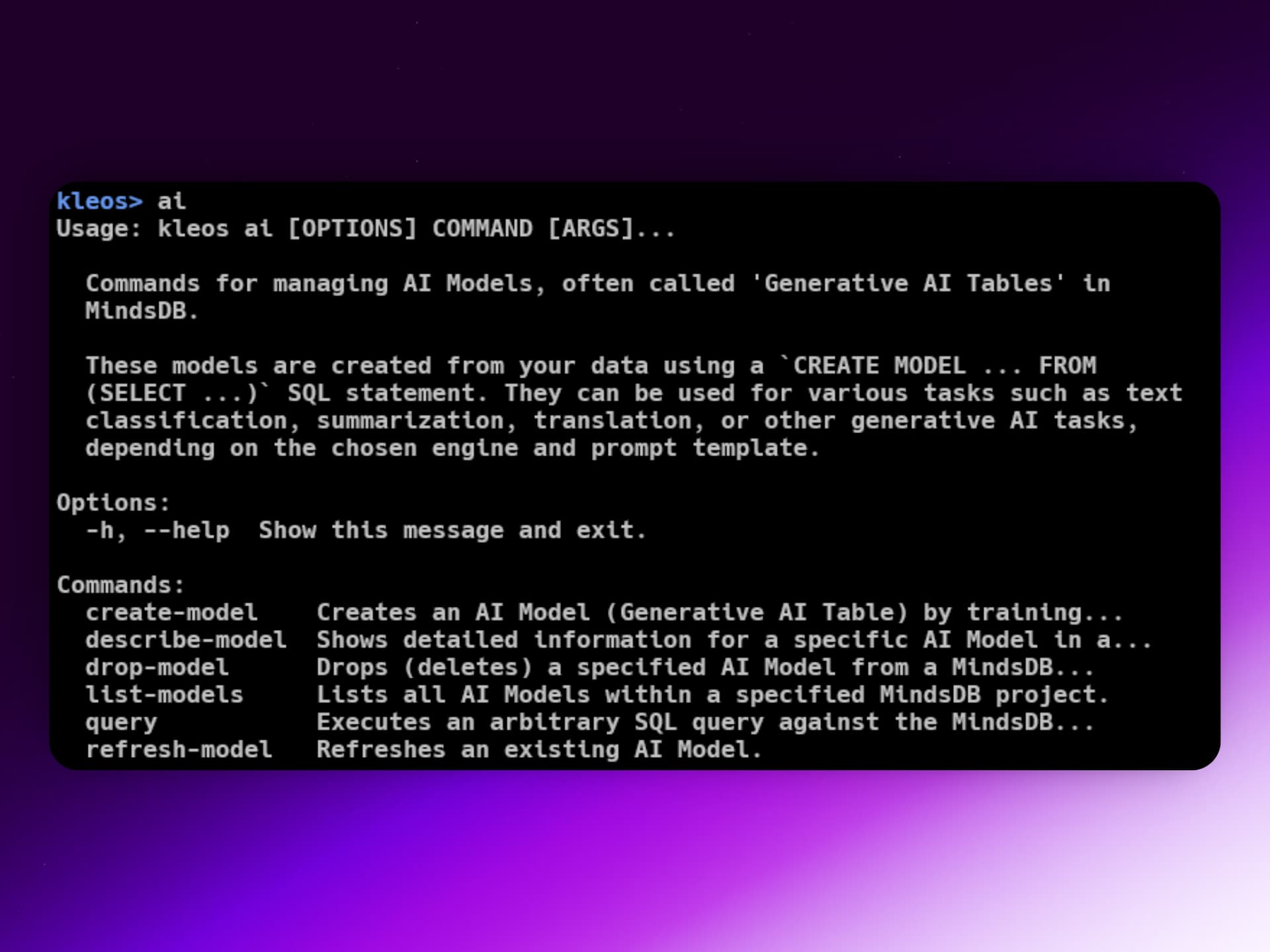 Kleos AI