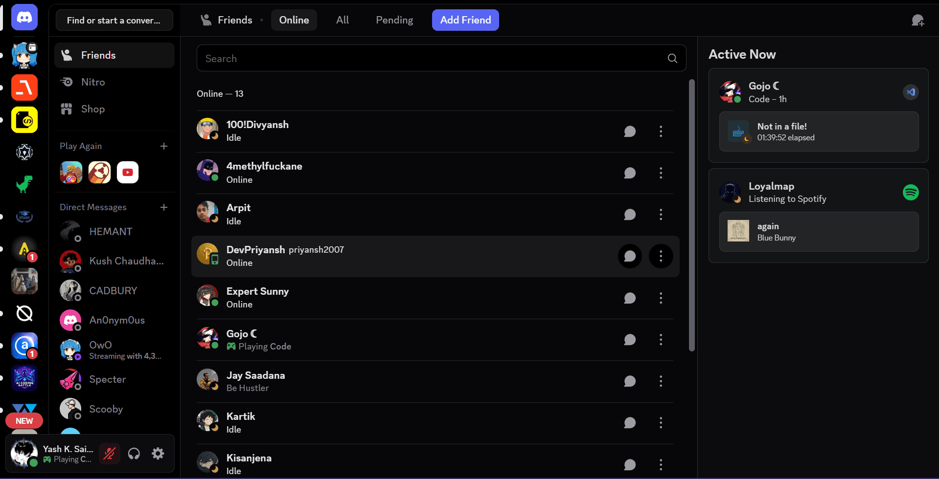 Discord platform
