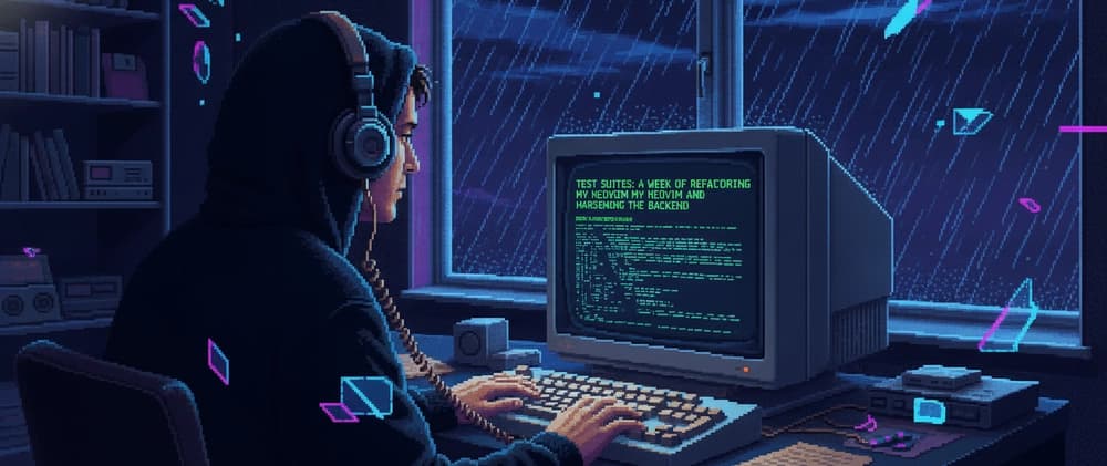 Dev log #11 Kanagawa Dreams and Test Suites: A Week of Refactoring my Neovim and Hardening the Backend